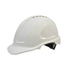Maxiguard Vented Hard Hat Ratchet Harness White
